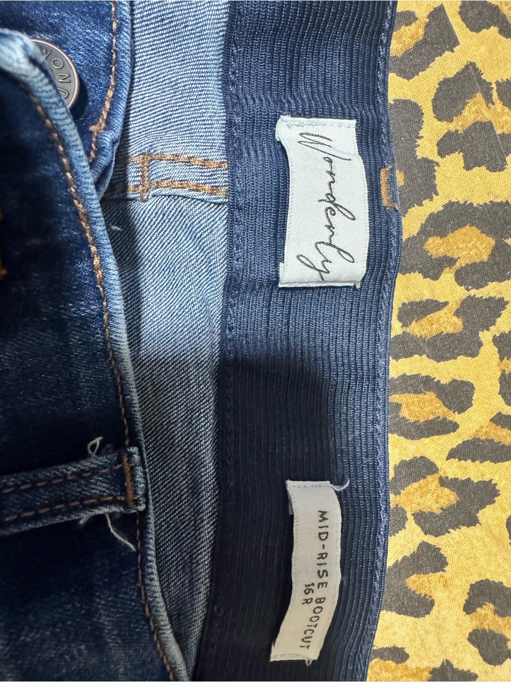 Wonderly Women’s Dark Blue Bootcut Jeans